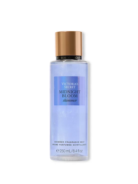 Victoria’s Secret Shimmer Midnight bloom parfimēts ķermeņa sprejs ar spīdumiem
