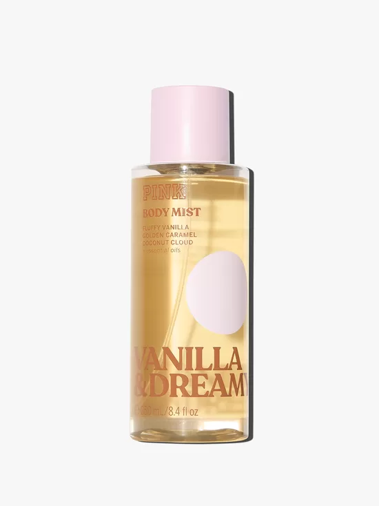 PINK Vanilla & dreamy parfimēts ķermeņa sprejs