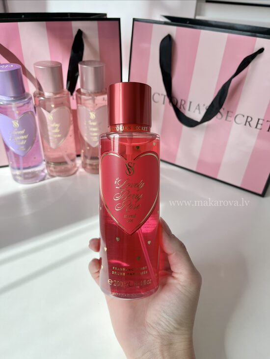 Victoria’s Secret Lovely Berry Rose parfimēts ķermeņa sprejs