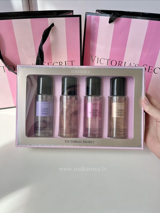Victoria’s Secret Shimmer mist komplekts 4 x 75 ml