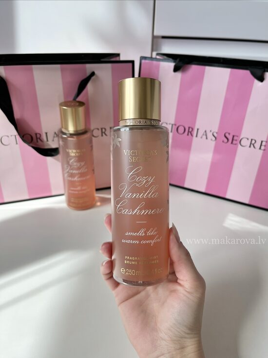 Cozy vanilla cashmere parfimēts ķermeņa sprejs (Victoria’s Secret)