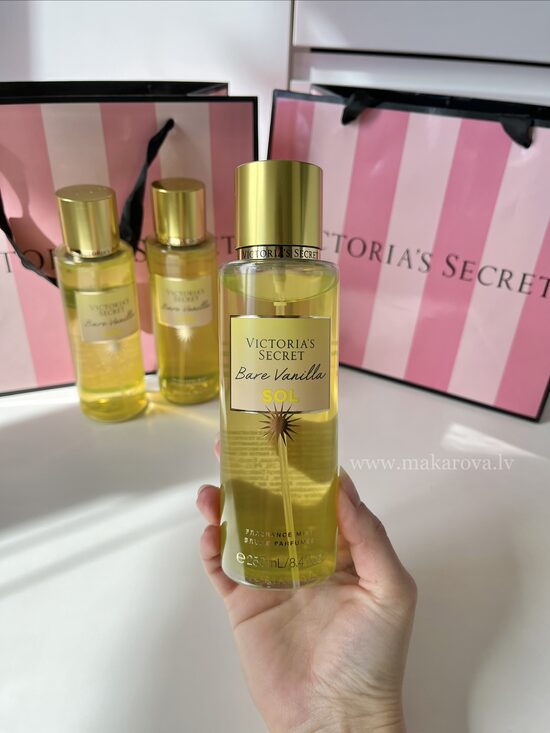 Sol Bare vanilla parfimēts ķermeņa sprejs (Victoria’s Secret)