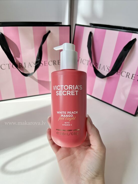 Victoria’s Secret White peach mango parfimēts ķermeņa losjons 296 ml