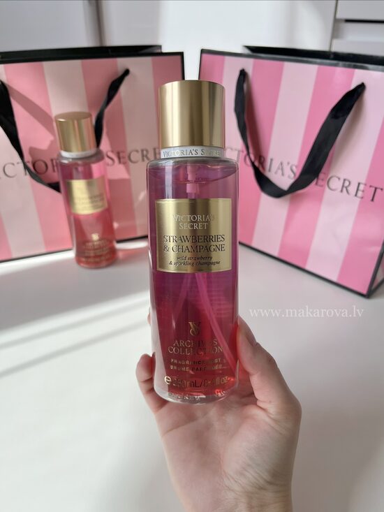 Strawberries & Champagne parfimēts ķermeņa sprejs (Victoria’s Secret)