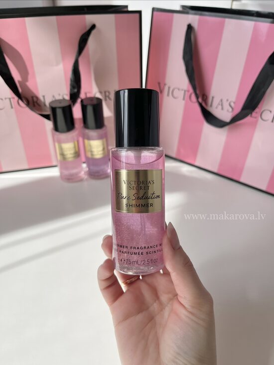 Shimmer Pure seduction parfimēts ķermeņa sprejs ar spīdumiem (Victoria’s Secret)