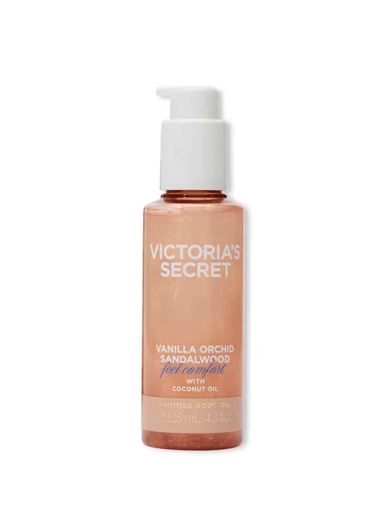 Victoria’s Secret Vanilla orchid sandalwood parfimēta ķermeņa eļļa ar spīdumiem 128 ml
