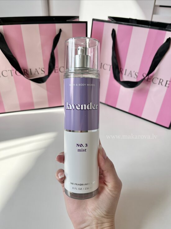 Bath & Body Works Lavender parfimēts ķermeņa sprejs 236 ml