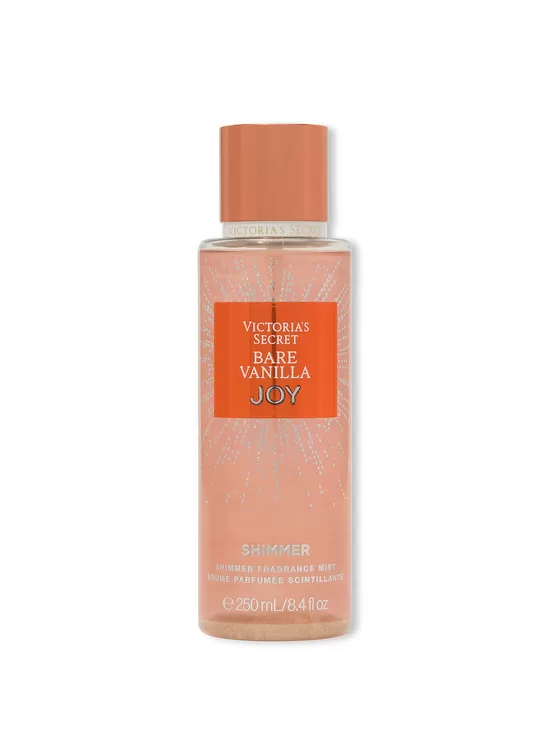 Victoria’s Secret Joy Bare vanilla Shimmer parfimēts ķermeņa sprejs ar spīdumiem