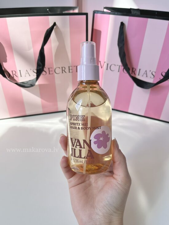 PINK Vanilla parfimēts ķermeņa sprejs 