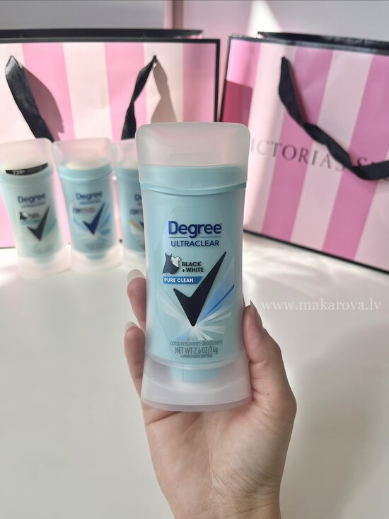 Sieviešu Degree Pure clean sausais antiperspirants-dezodorants 74 gr