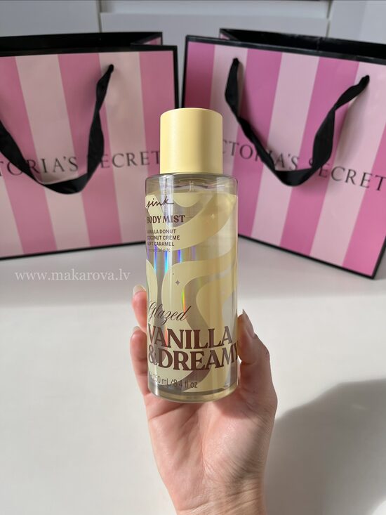 PINK Glazed Vanilla & dreamy parfimēts ķermeņa sprejs