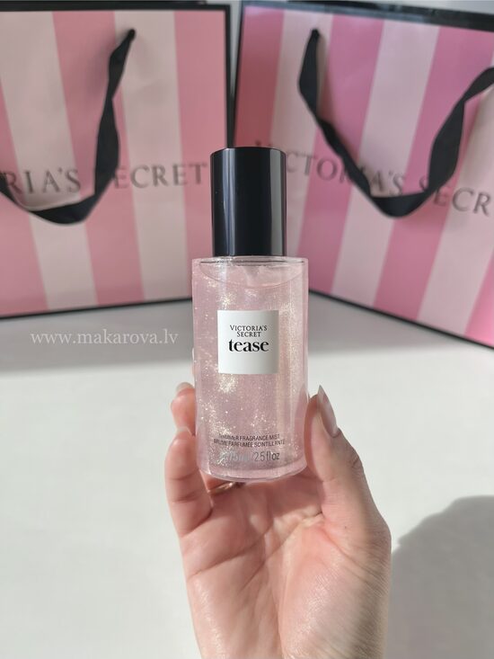 Victoria’s Secret Tease Shimmer parfimēts ķermeņa sprejs ar spīdumiem