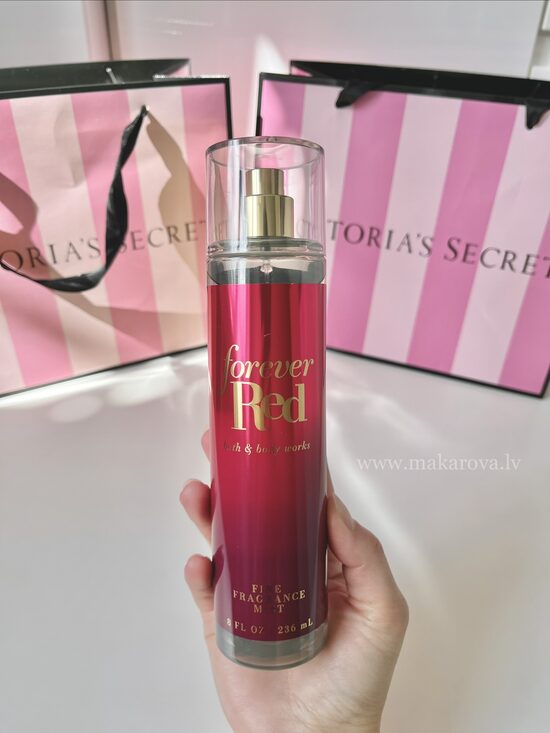 Bath & Body Works Forever Red parfimēts ķermeņa sprejs 236 ml
