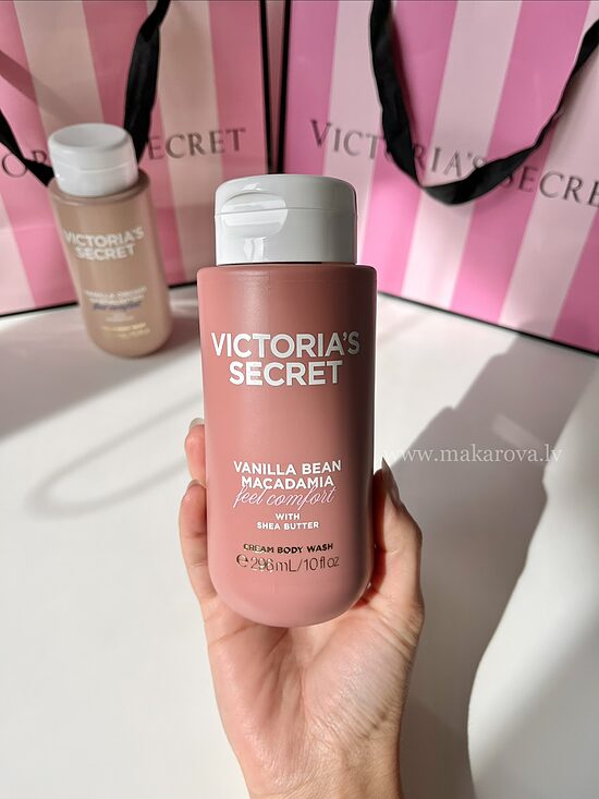 Victoria’s secret Vanilla bean macadamia krēmveida dušas želeja 296 ml