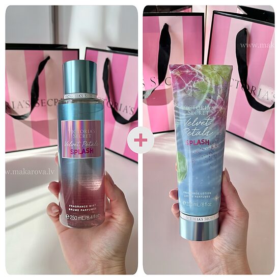 Victoria’s Secret Splash Velvet petals komplekts