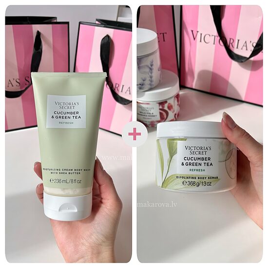 Victoria’s Secret Cucumber & green tea komplekts