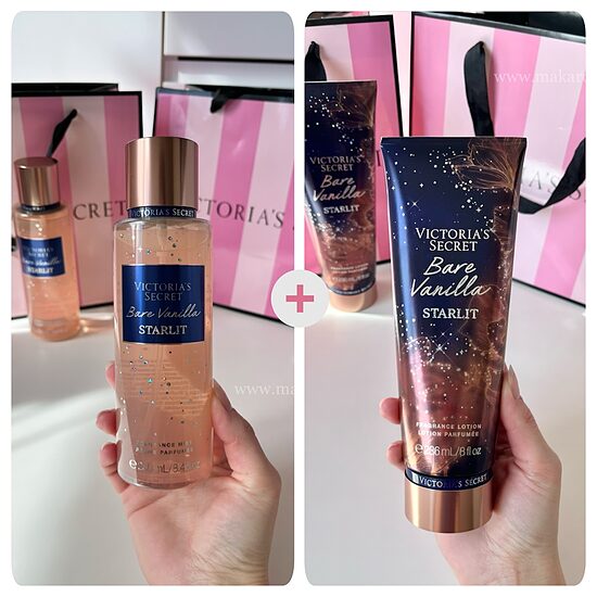 Victoria’s Secret Starlit Bare vanilla komplekts