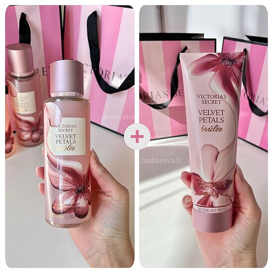 Victoria’s Secret Brulee Velvet petals komplekts