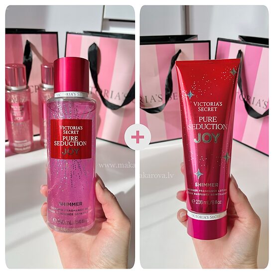 Victoria’s Secret Joy Pure seduction komplekts ar spīdumiem