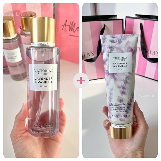 Victoria’s Secret Lavender & vanilla komplekts