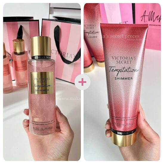 Victoria’s Secret Shimmer Temptation komplekts