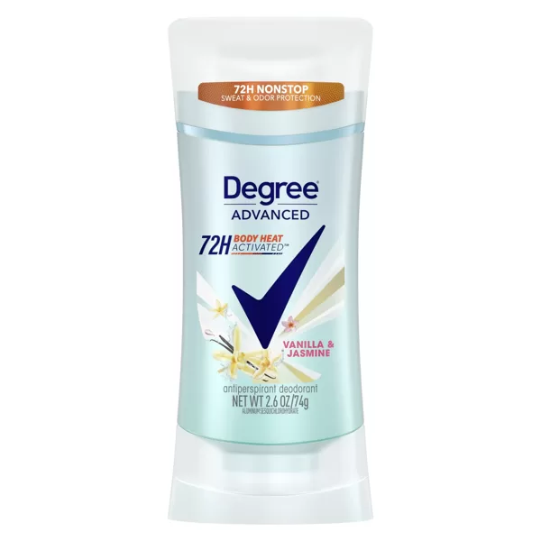 Sieviešu Degree Vanilla & jasmine sausais antiperspirants-dezodorants 74 gr